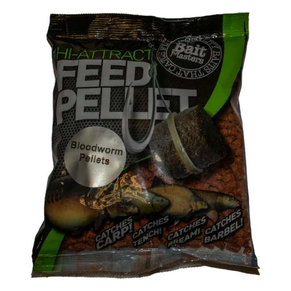 Bait Masters Bloodworm Pellets 4mm 500g